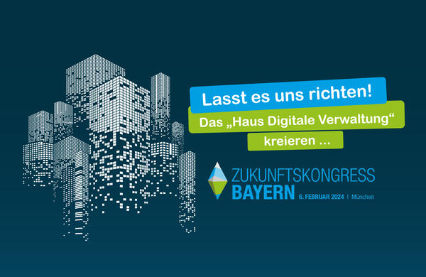 Zukunftskongress Bayern, 06.02.2024, München
Wir sind nächste Woche in München, Sie auch?