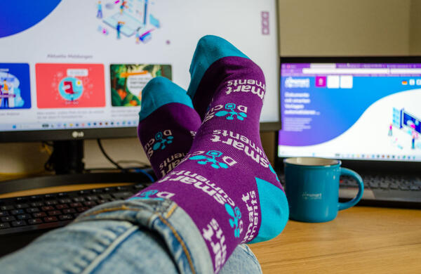 Bild vergr&ouml;&szlig;ern: Smarte Socken