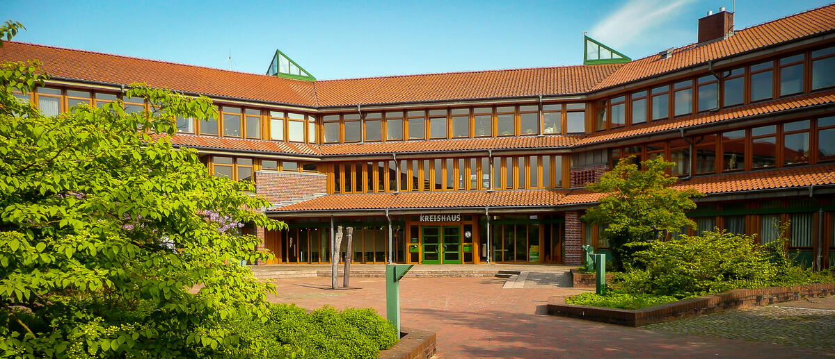 Fotoaufnahme Gebäude Kreisverwaltung Landkreis Oldenburg