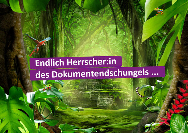 Endlich Herrscher:in des Dokumentendschungels