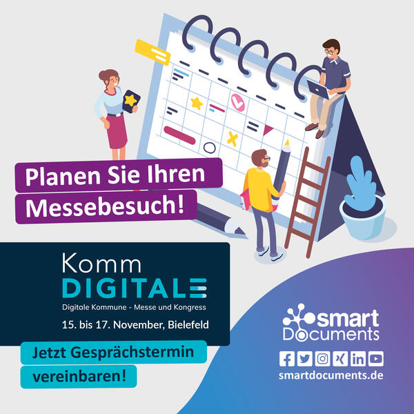 Planen Sie Ihren Messebesuch auf die KommDIGITALE