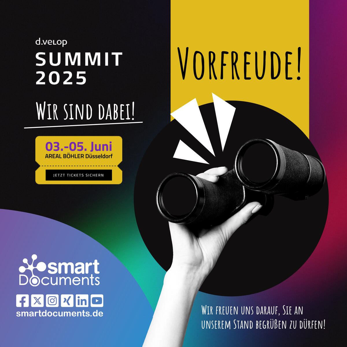Vorfreude! d.velop SUMMIT 2025 - Wir sind dabei!