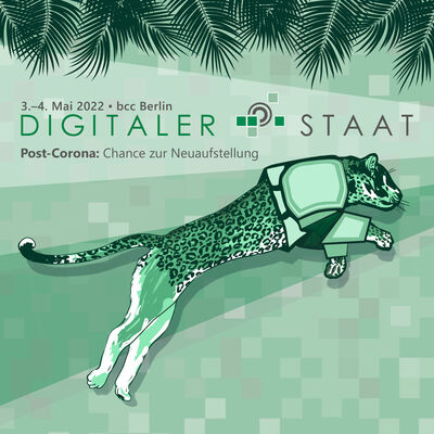 Bild vergrößern: Logo Digitaler Staat 2022