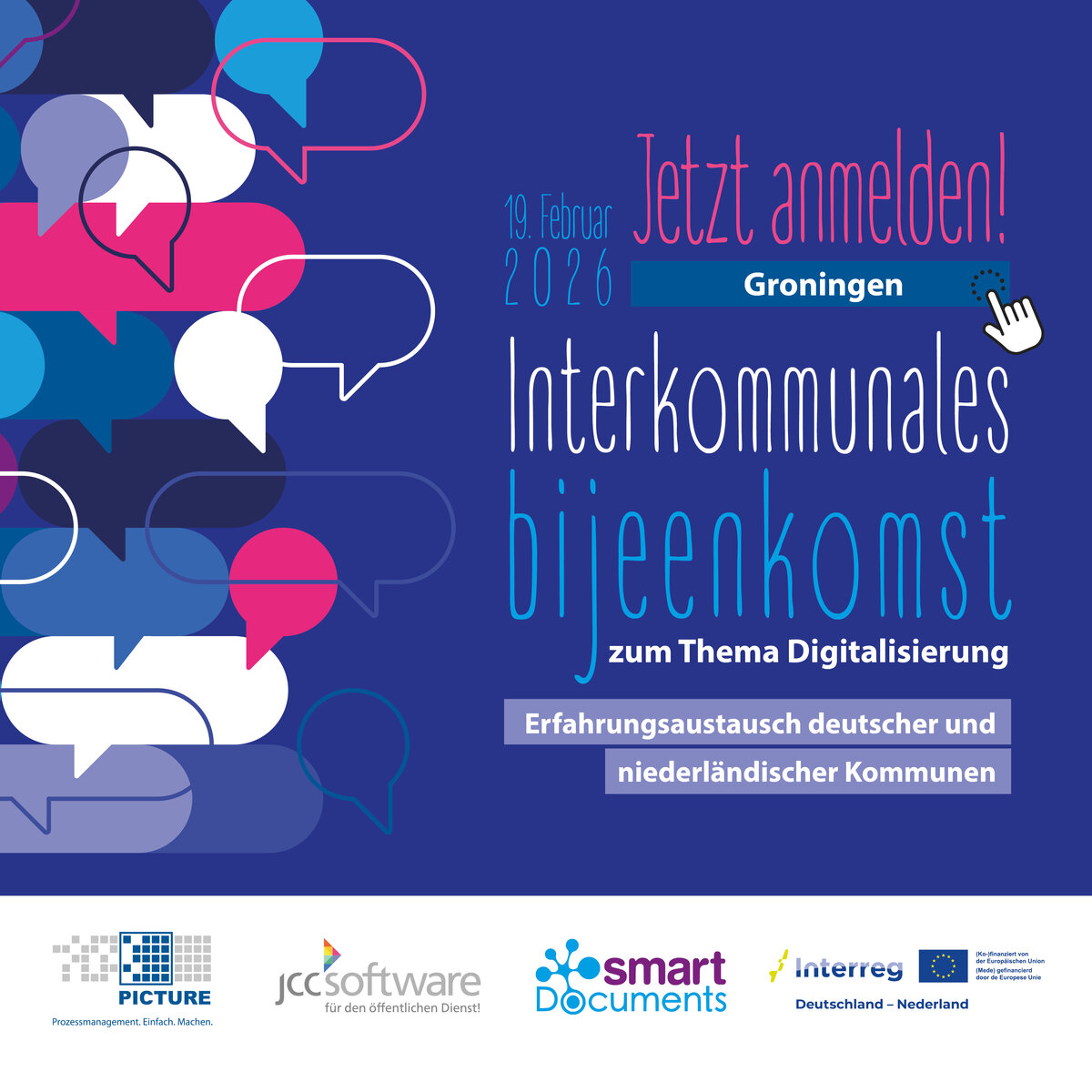 Jetzt anmelden! Interkommunales bijeenkomst 2026