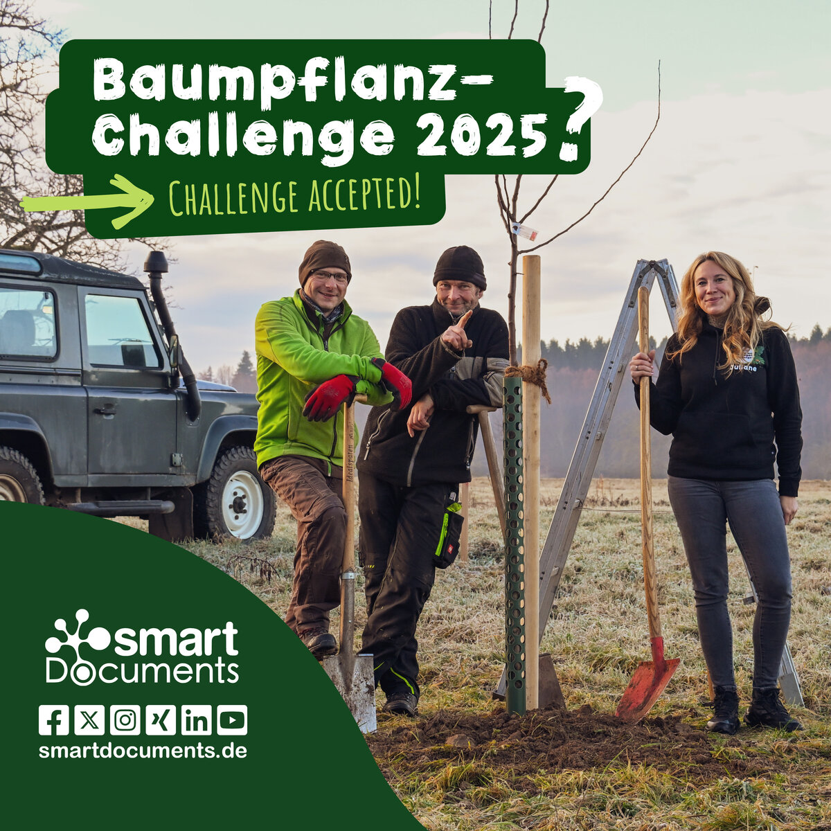 Baumpflanzchallenge 2025? - Challenge accepted!