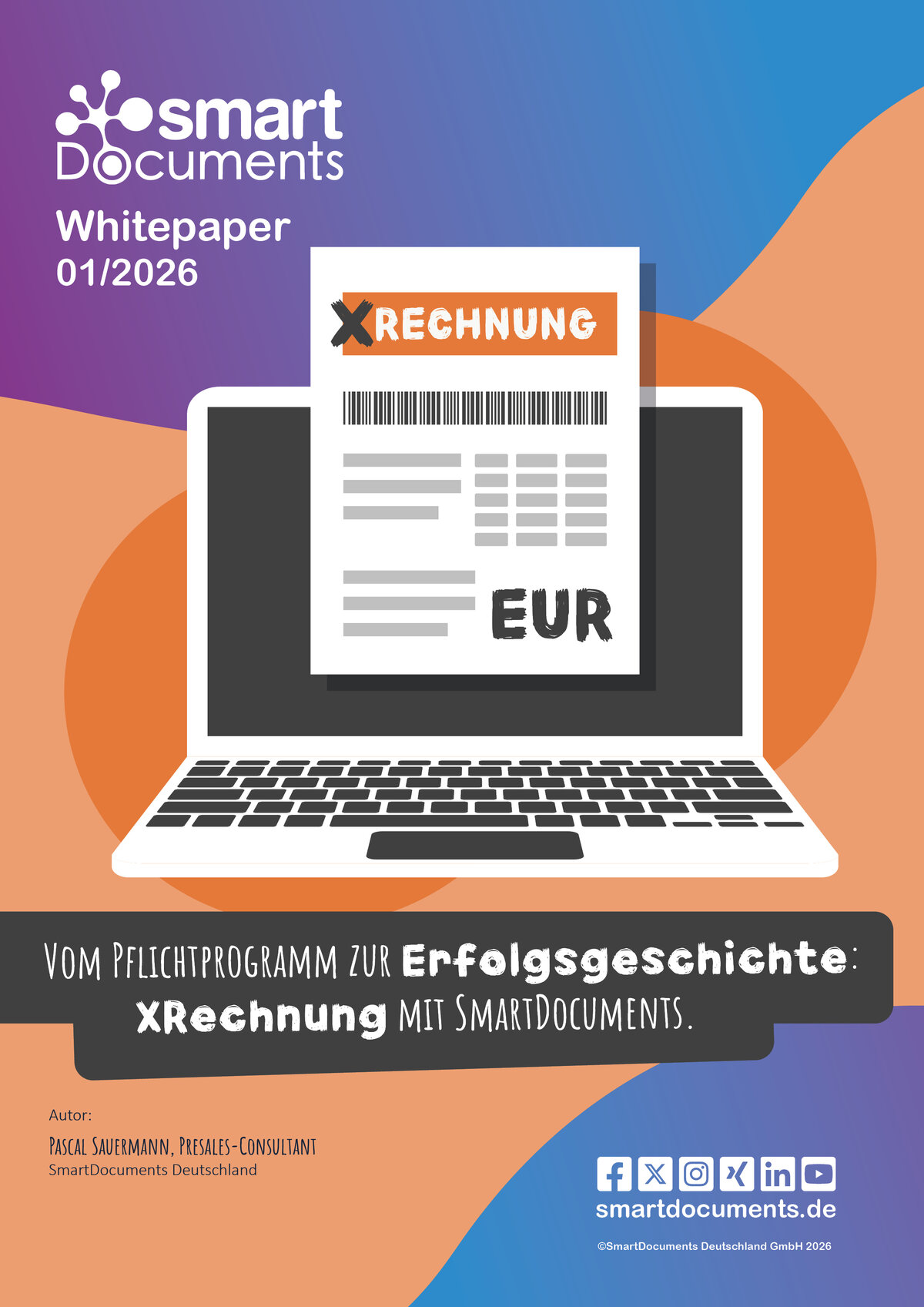 Whitepaper: Vom Pflichtprogramm zur Erfolgsgeschichte: XRechnung mit SmartDocuments.