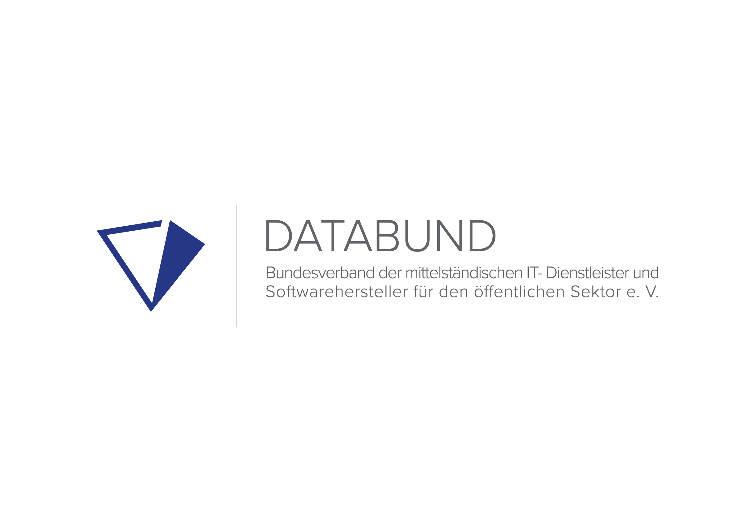 Logo DATABUND - Verband der mittelst&auml;ndischen IT-Dienstleister und Softwarehersteller f&uuml;r den &ouml;ffentlichen Sektor e. V.