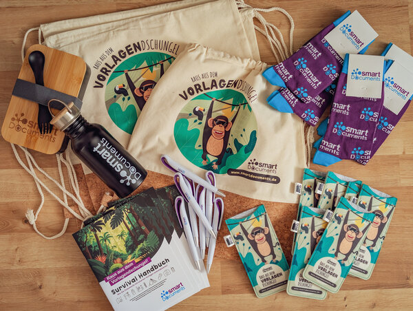 Fotoaufnahme: SmartDocuments Werbegeschenke