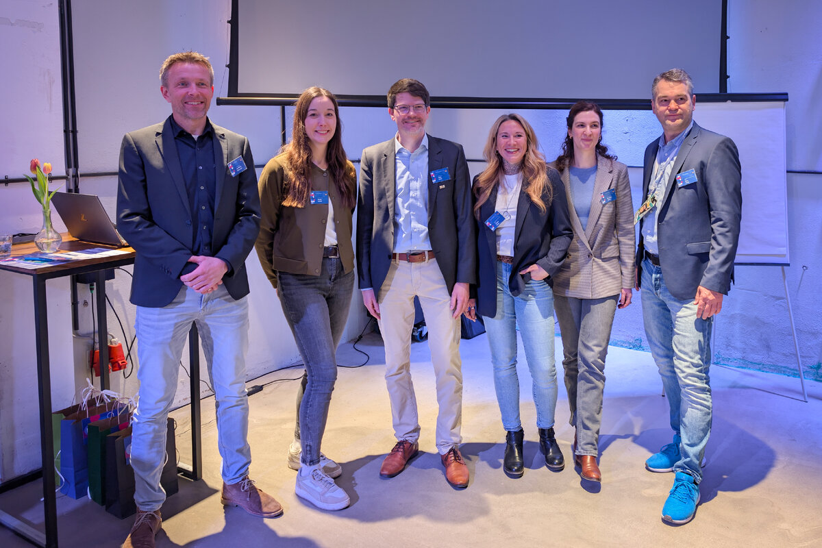 Foto: Organisationsteam: Jan Willem Bolkesteijn, Mandy Greiser, Niels Kohrt, Juliane Buch, Elisabetta Casula und Sven Buick