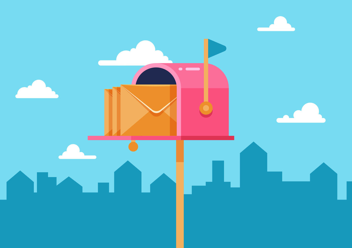 Vektorgrafik: Briefkasten