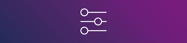 Icon graphic featuring adjustment sliders, representing configuration settings and system setup during the project preparation phase.