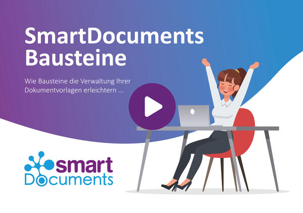 YouTube-Video: SmartDocuments Bausteine