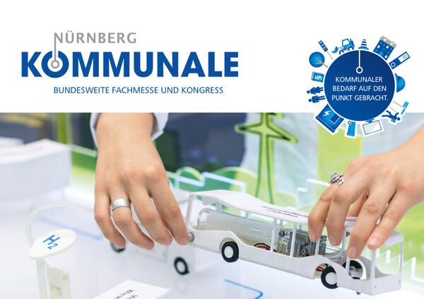 Kommunale Nürnberg 2023, 18. bis 19.10.2023 - Wir sind dabei!