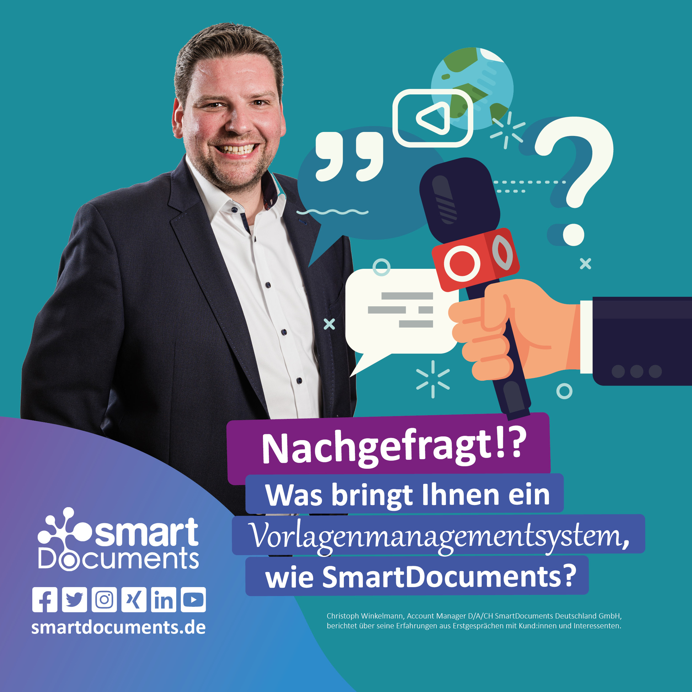 Nachgefragt?! Was bringt Ihnen ein Vorlagenmanagementsystem, wie SmartDocuments?