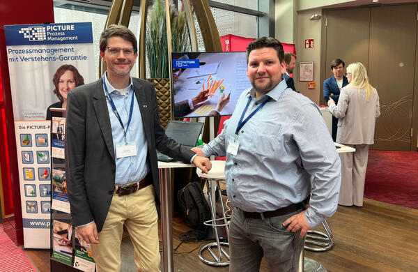 v.links: Niels Korth, Picture GmbH und Christoph Winkelmann, SmartDocuments Deutschland GmbH